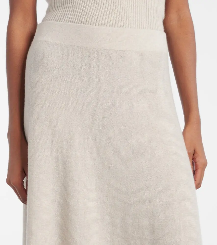 Lisa Yang Torie high-rise cashmere maxi skirt | Thumbnail 3