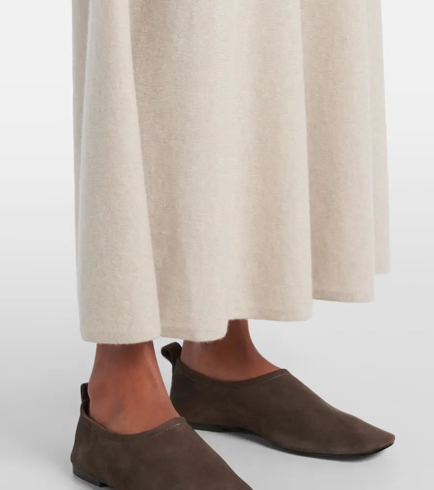 Lisa Yang Torie high-rise cashmere maxi skirt | Thumbnail 4