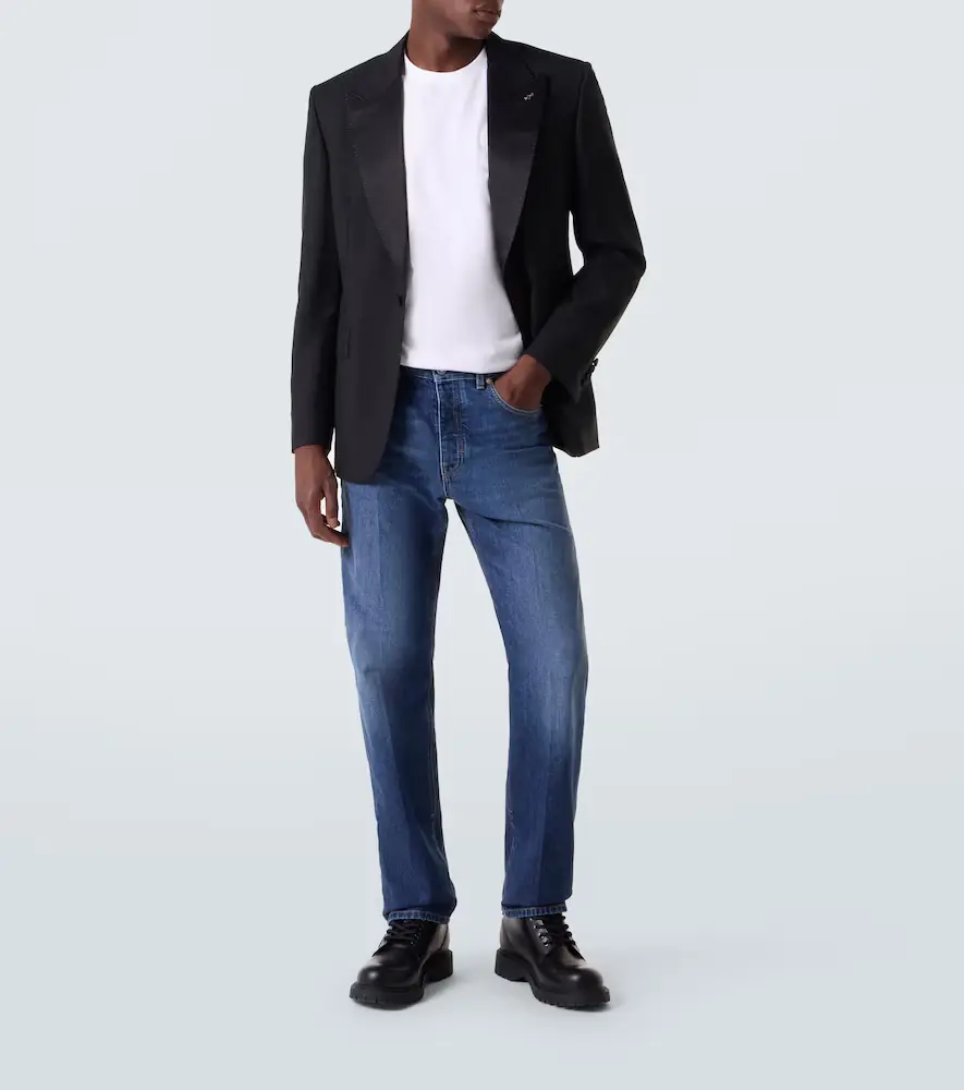 Givenchy Wool and mohair tuxedo jacket | Thumbnail 4 Givenchy Wool and mohair tuxedo jacket | Thumbnail 4
