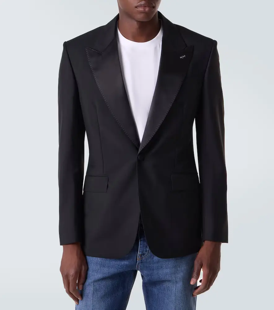 Givenchy Wool and mohair tuxedo jacket | Thumbnail 5 Givenchy Wool and mohair tuxedo jacket | Thumbnail 5