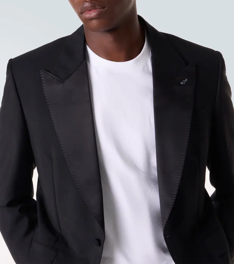 Givenchy Wool and mohair tuxedo jacket | Thumbnail 6 Givenchy Wool and mohair tuxedo jacket | Thumbnail 6
