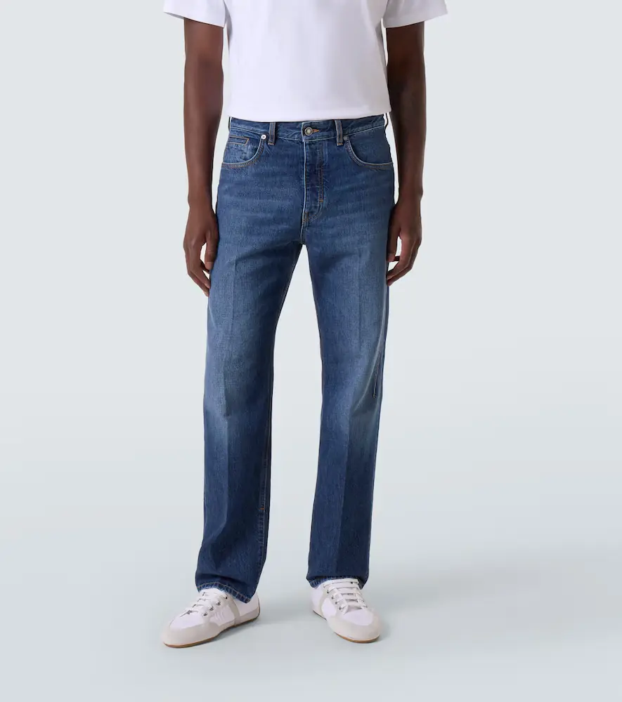 Givenchy Faded mid-rise straight jeans | Thumbnail 3 Givenchy Faded mid-rise straight jeans | Thumbnail 3