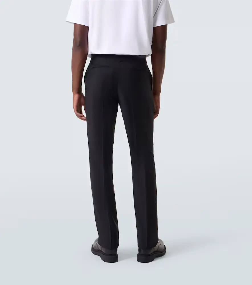 Givenchy Wool and mohair tuxedo pants | Thumbnail 2