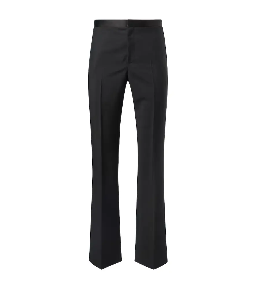Givenchy Wool and mohair tuxedo pants | Image 1 Givenchy Wool and mohair tuxedo pants | Image 1