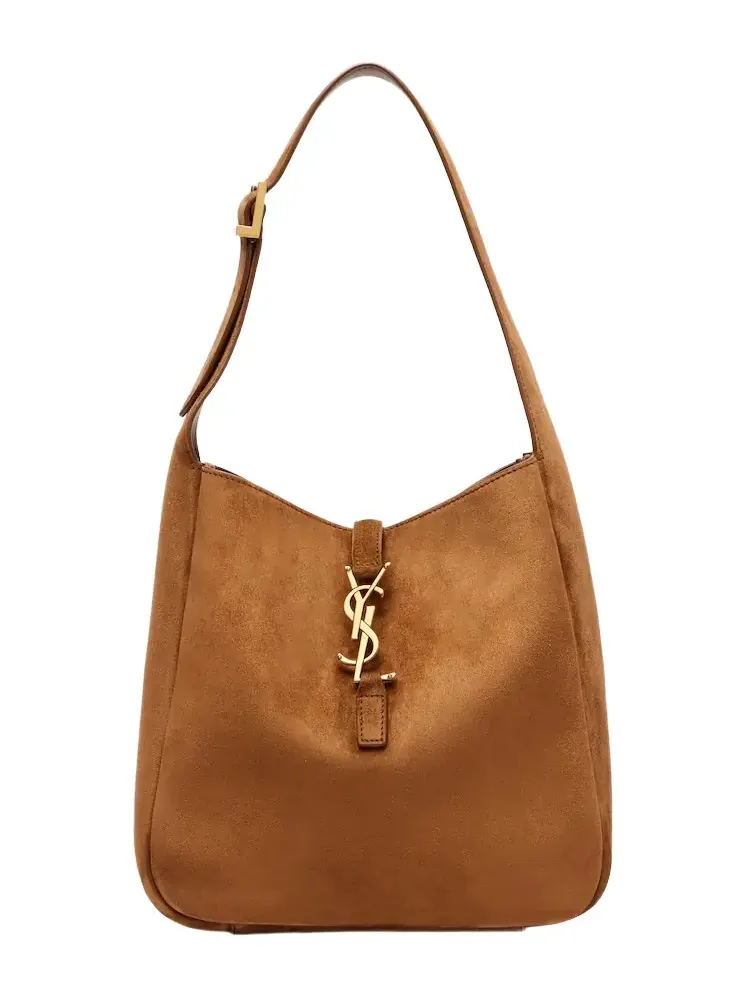 Le 5 à 7 Supple Small suede shoulder bag Le 5 à 7 Supple Small suede shoulder bag