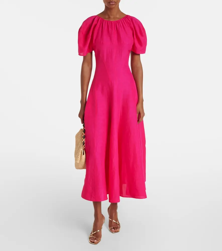 Tory Burch Balloon-sleeve maxi dress | Thumbnail 2