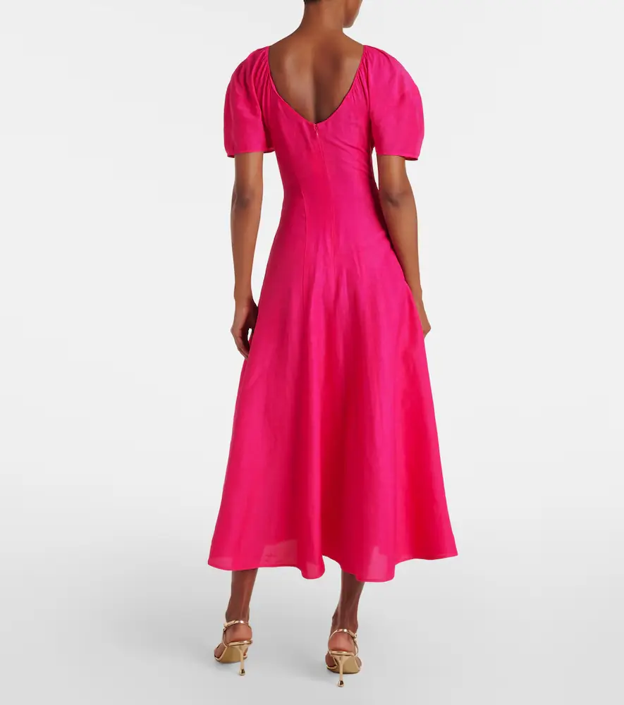 Tory Burch Balloon-sleeve maxi dress | Thumbnail 4