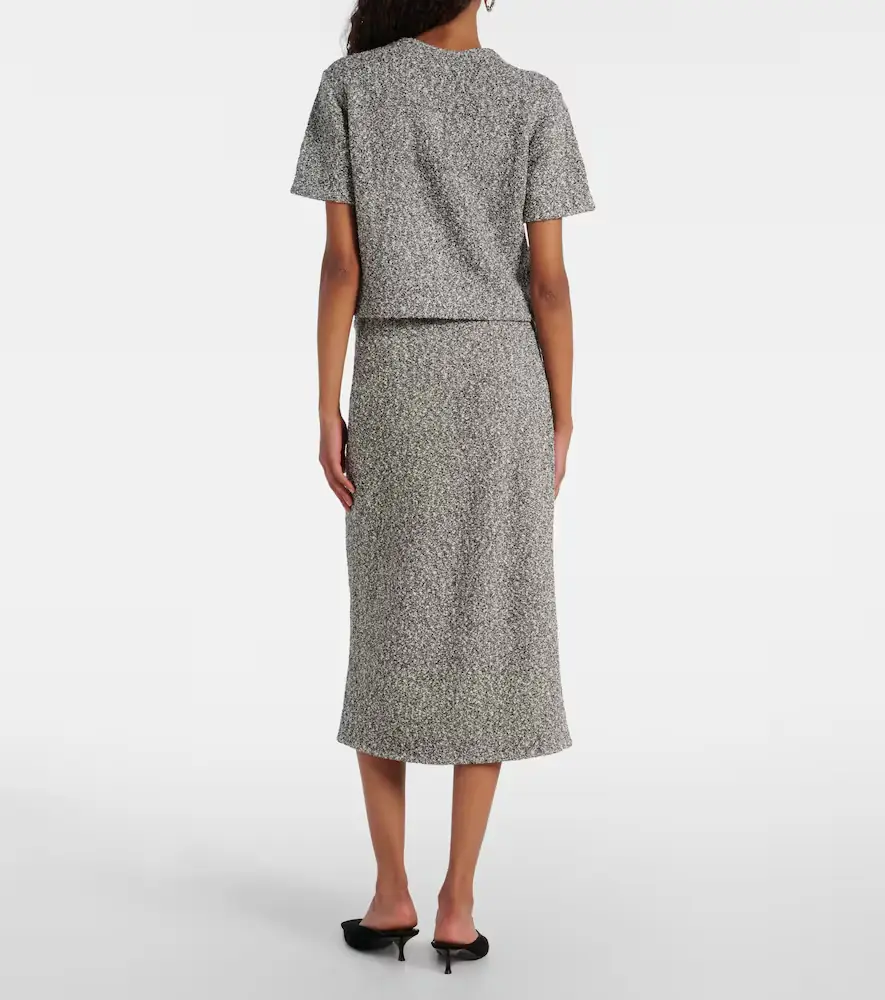 Tory Burch Cropped tweed top | Thumbnail 2 Tory Burch Cropped tweed top | Thumbnail 2