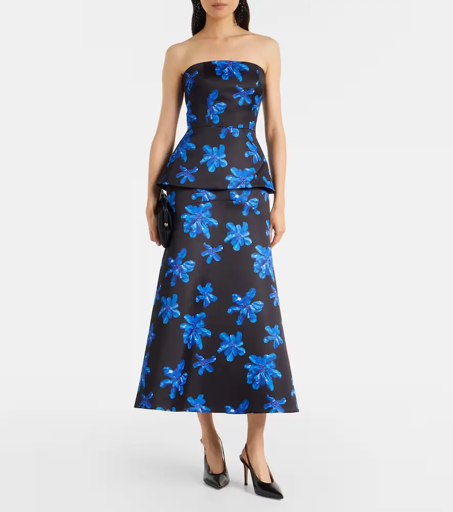 Emilia Wickstead Tamilla floral midi skirt | Thumbnail 3 Emilia Wickstead Tamilla floral midi skirt | Thumbnail 3
