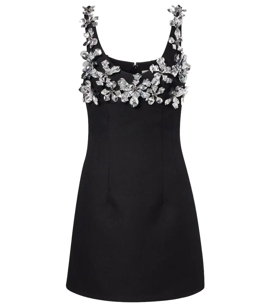 Emilia Wickstead Einna embellished crêpe minidress | Image 1 Emilia Wickstead Einna embellished crêpe minidress | Image 1