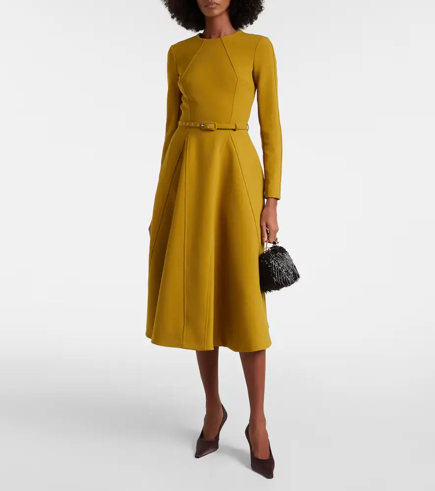 Emilia Wickstead Ucellina belted midi dress | Thumbnail 2 Emilia Wickstead Ucellina belted midi dress | Thumbnail 2