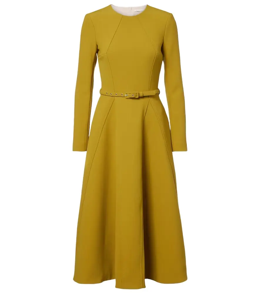 Emilia Wickstead Ucellina belted midi dress