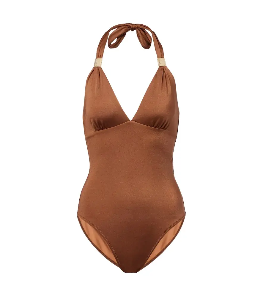 Heidi Klein Grasse halternek swimsuit