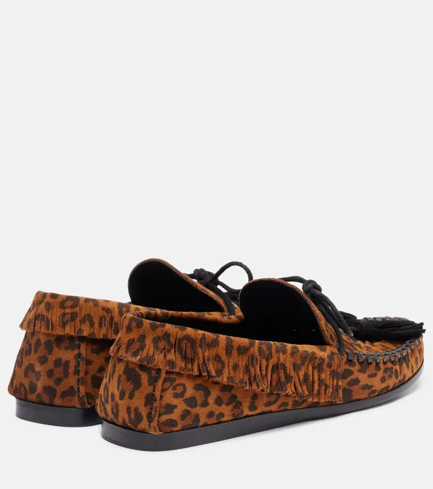 Isabel Marant Fitza fringed suede loafers | Thumbnail 2