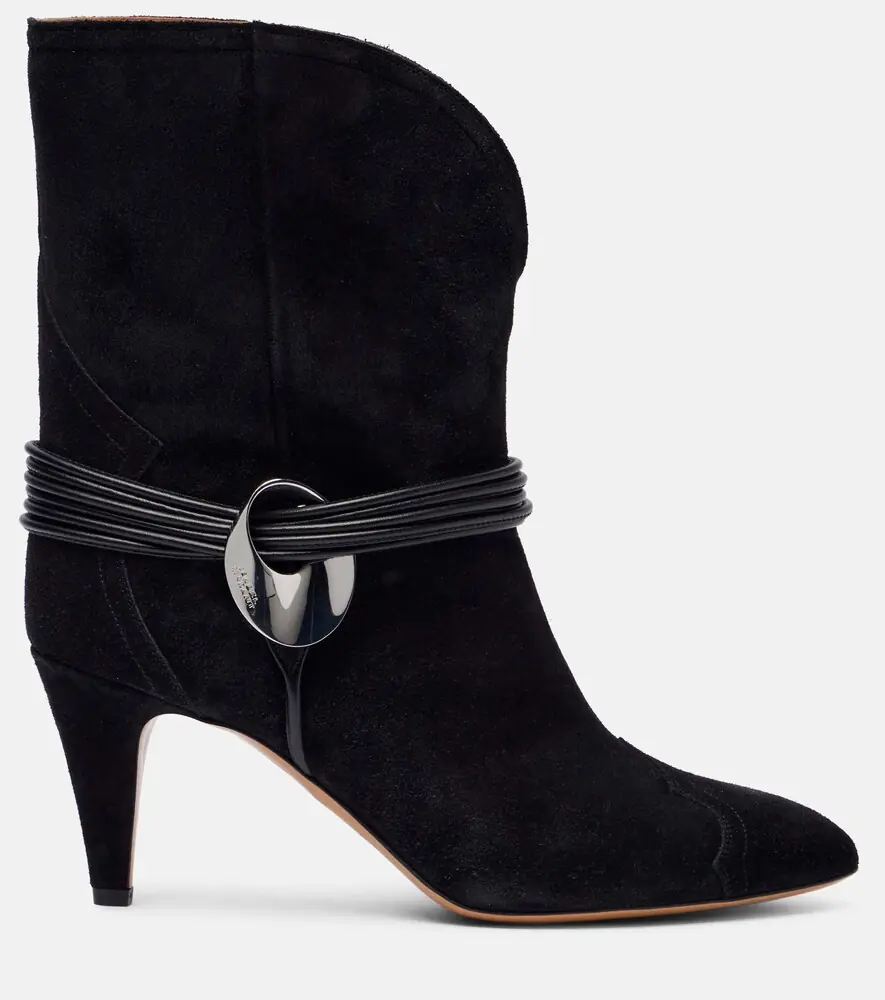 Isabel Marant Dytho suede ankle boots | Thumbnail 2 Isabel Marant Dytho suede ankle boots | Thumbnail 2