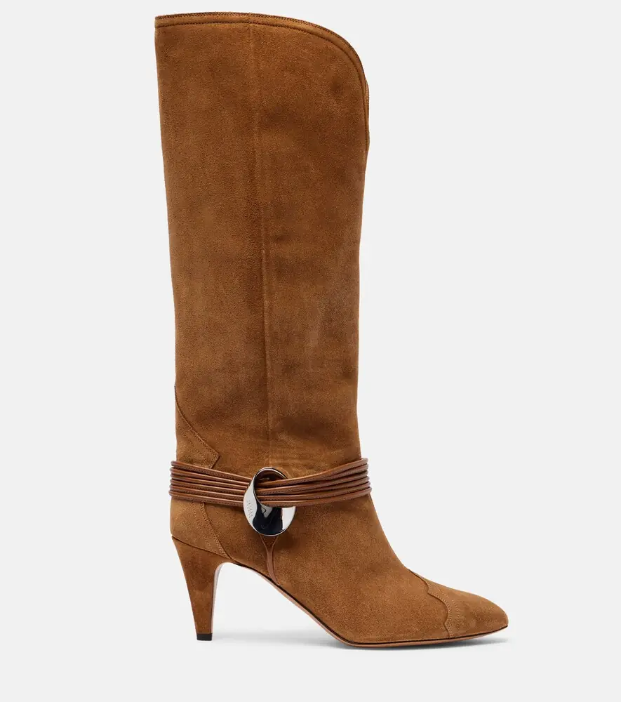Isabel Marant Lestany suede knee-high boots | Thumbnail 3 Isabel Marant Lestany suede knee-high boots | Thumbnail 3