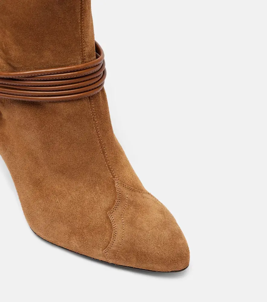 Isabel Marant Lestany suede knee-high boots | Thumbnail 4 Isabel Marant Lestany suede knee-high boots | Thumbnail 4
