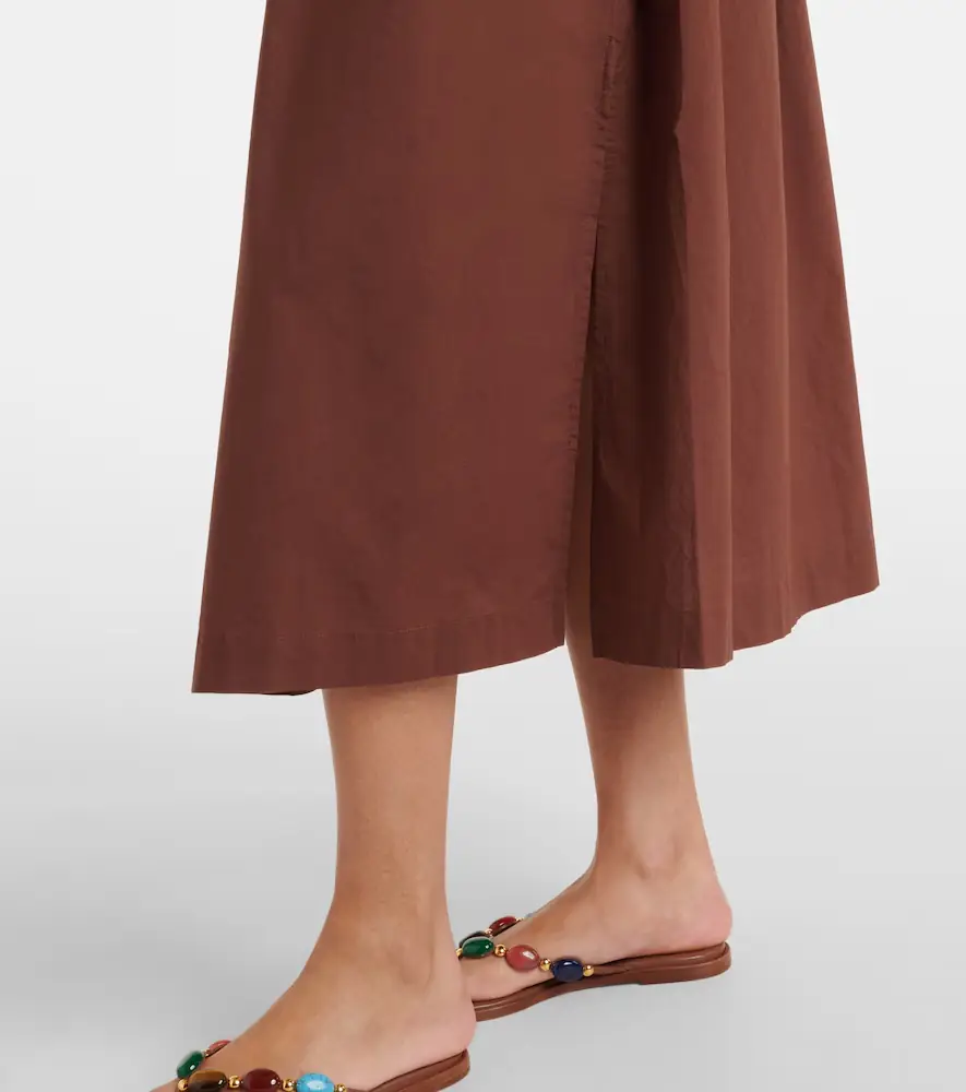 Heidi Klein Grasse shirred cotton poplin midi dress | Thumbnail 6