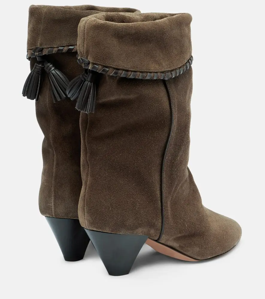 Isabel Marant Dalby 55 suede ankle boots | Thumbnail 4 Isabel Marant Dalby 55 suede ankle boots | Thumbnail 4