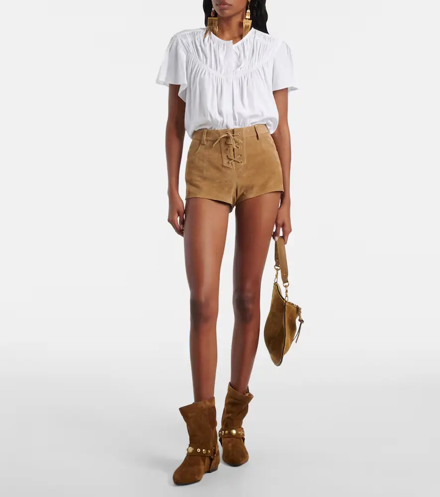 Isabel Marant Stania studded suede ankle boots | Thumbnail 4