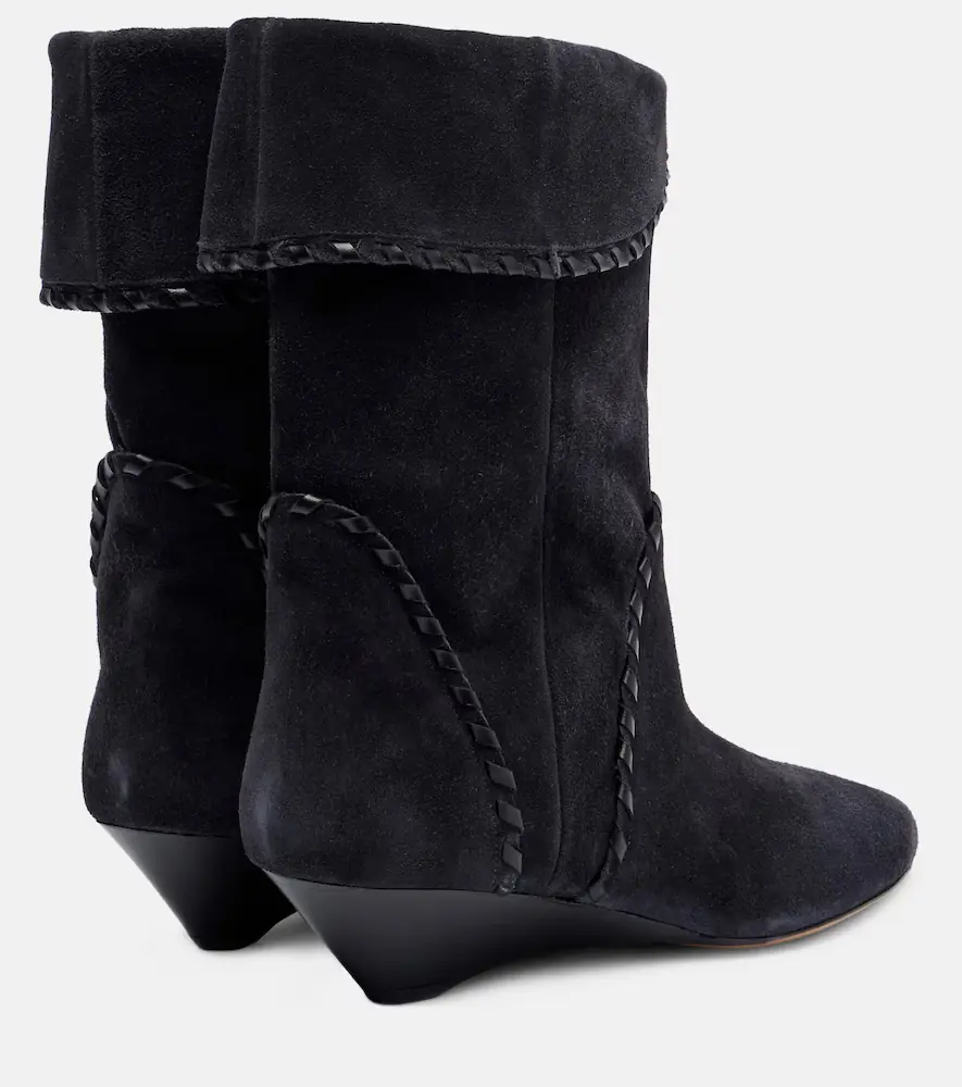 Isabel Marant Edoa 45 suede ankle boots | Thumbnail 4