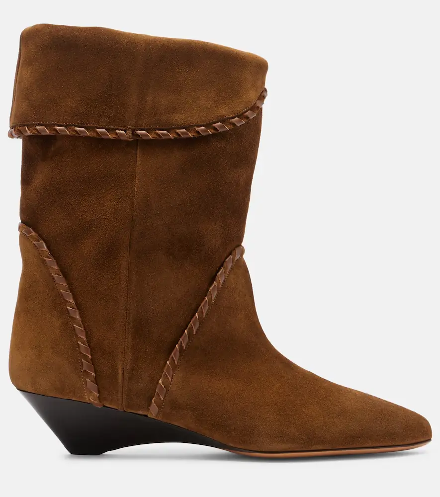 Isabel Marant Edoa 45 suede ankle boots | Thumbnail 3