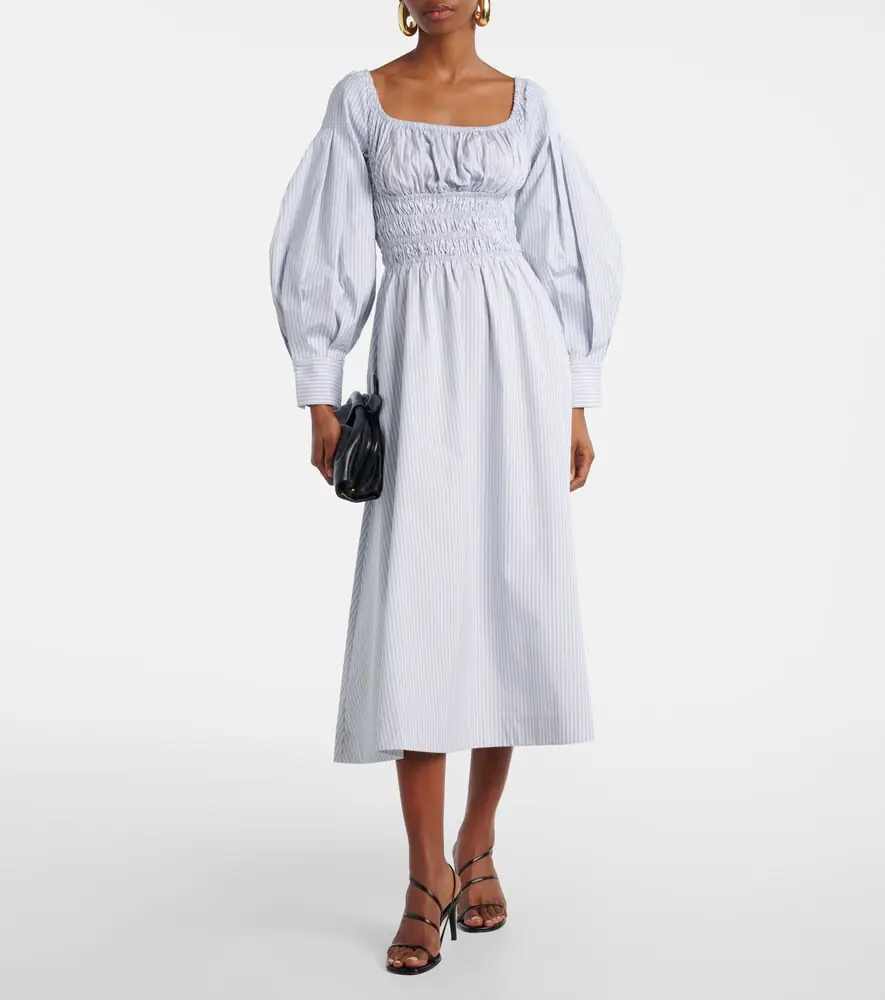 Altuzarra Josie striped cotton midi dress | Thumbnail 2