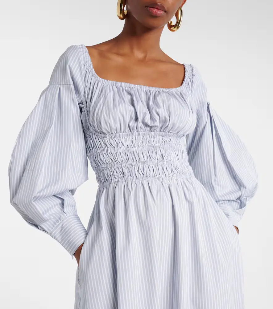 Altuzarra Josie striped cotton midi dress | Thumbnail 3
