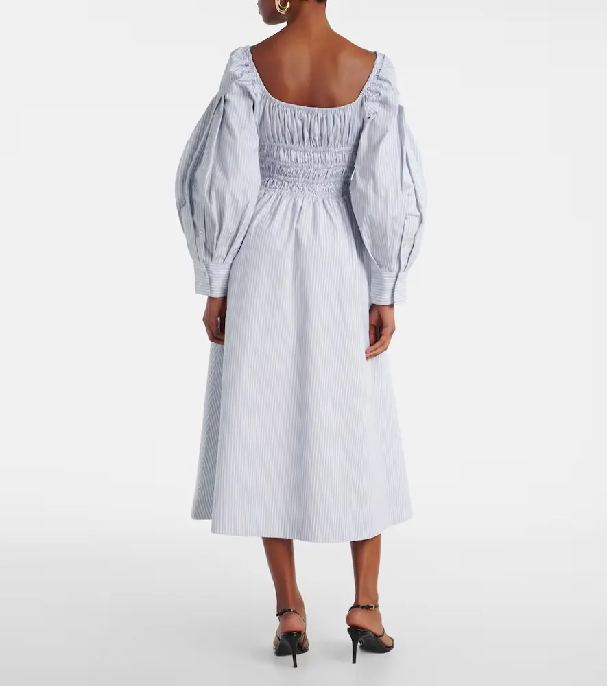 Altuzarra Josie striped cotton midi dress | Thumbnail 4