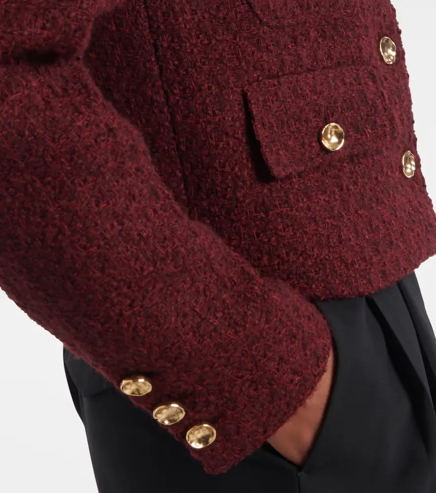 Altuzarra Astley cropped tweed jacket | Thumbnail 5 Altuzarra Astley cropped tweed jacket | Thumbnail 5