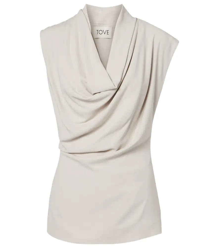 Tove Nuala draped top