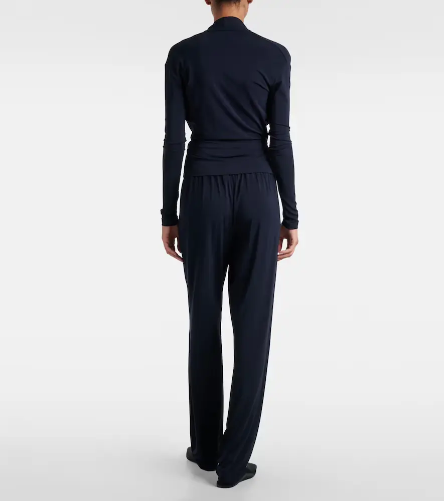 Tove Fina draped jersey top | Thumbnail 3 Tove Fina draped jersey top | Thumbnail 3