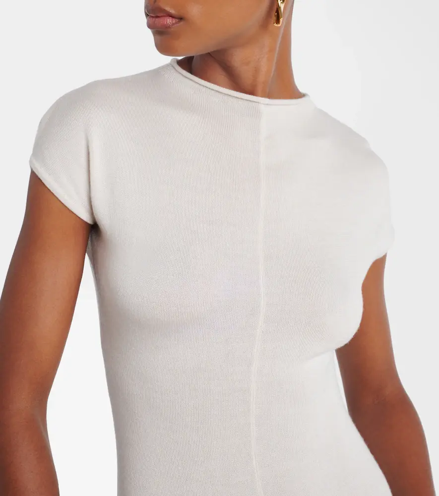 Tove Lenore knitted wool and silk midi dress | Thumbnail 2