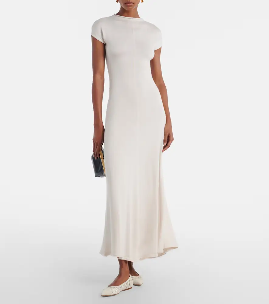 Tove Lenore knitted wool and silk midi dress | Thumbnail 4