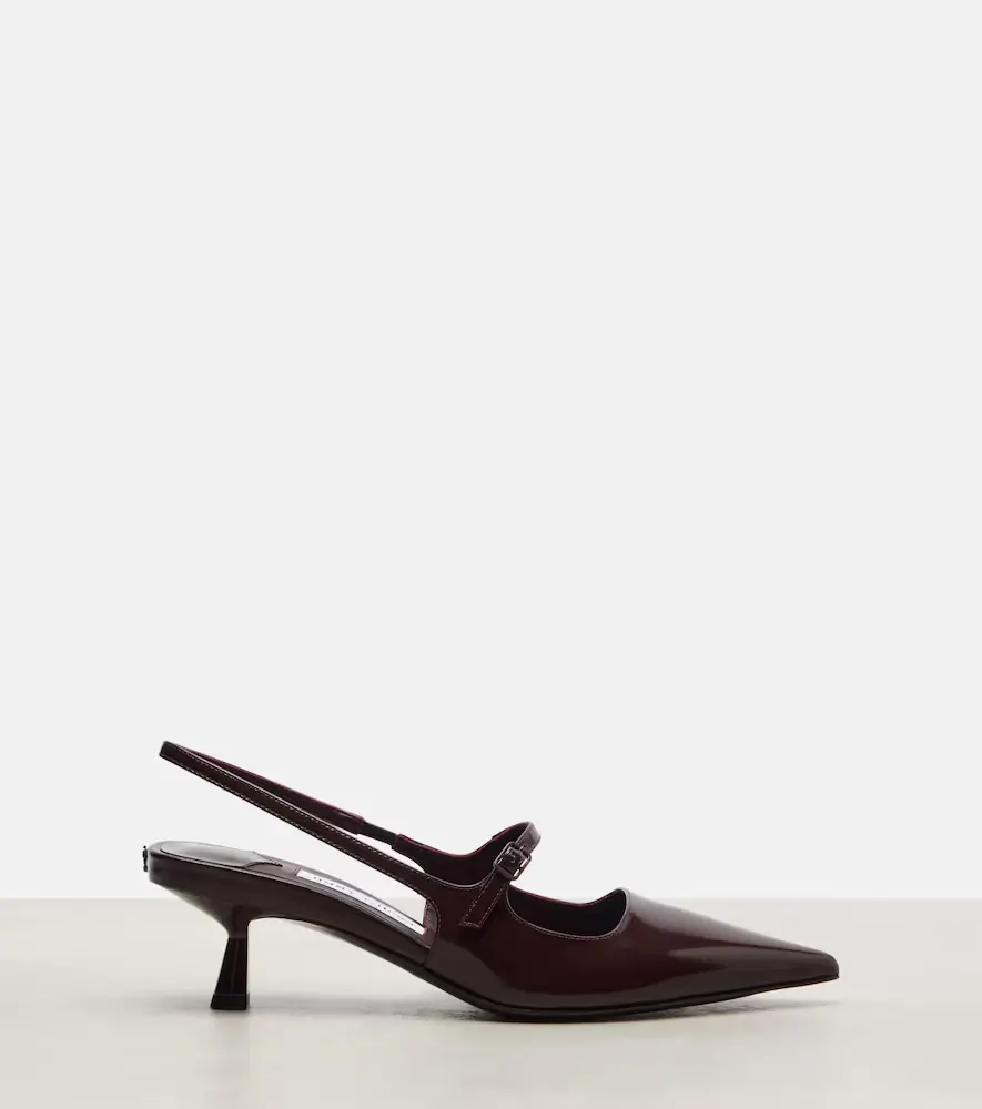 Jimmy Choo Didi 45 leather slingback pumps | Thumbnail 3 Jimmy Choo Didi 45 leather slingback pumps | Thumbnail 3