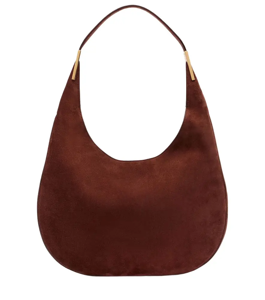 Savette Florence Medium suede shoulder bag | Image 1 Savette Florence Medium suede shoulder bag | Image 1