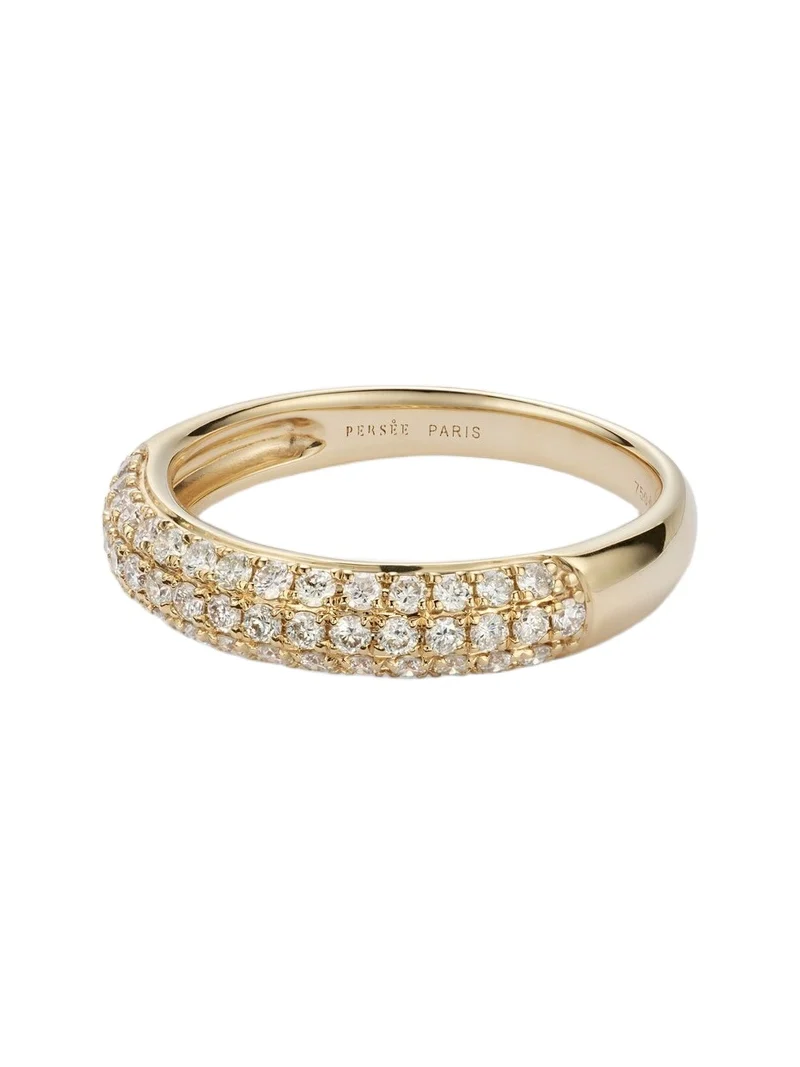 Persée Persée 18kt gold ring with diamonds