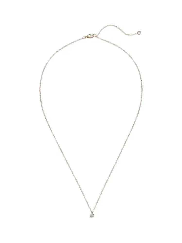 Essential 14kt gold choker with diamonds Essential 14kt gold choker with diamonds