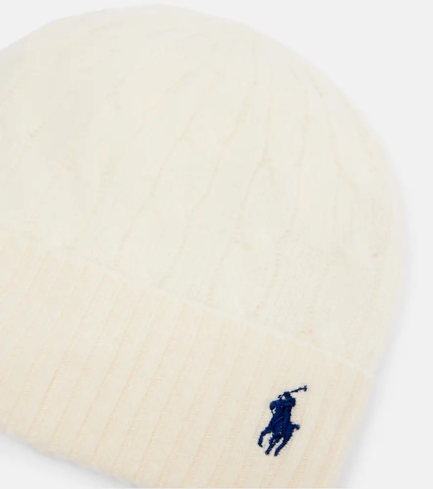 Polo Ralph Lauren Embroidered wool and cashmere beanie | Thumbnail 3