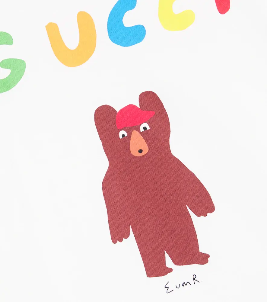 Gucci Kids x Euan Roberts Baby printed cotton T-shirt | Thumbnail 2 Gucci Kids x Euan Roberts Baby printed cotton T-shirt | Thumbnail 2