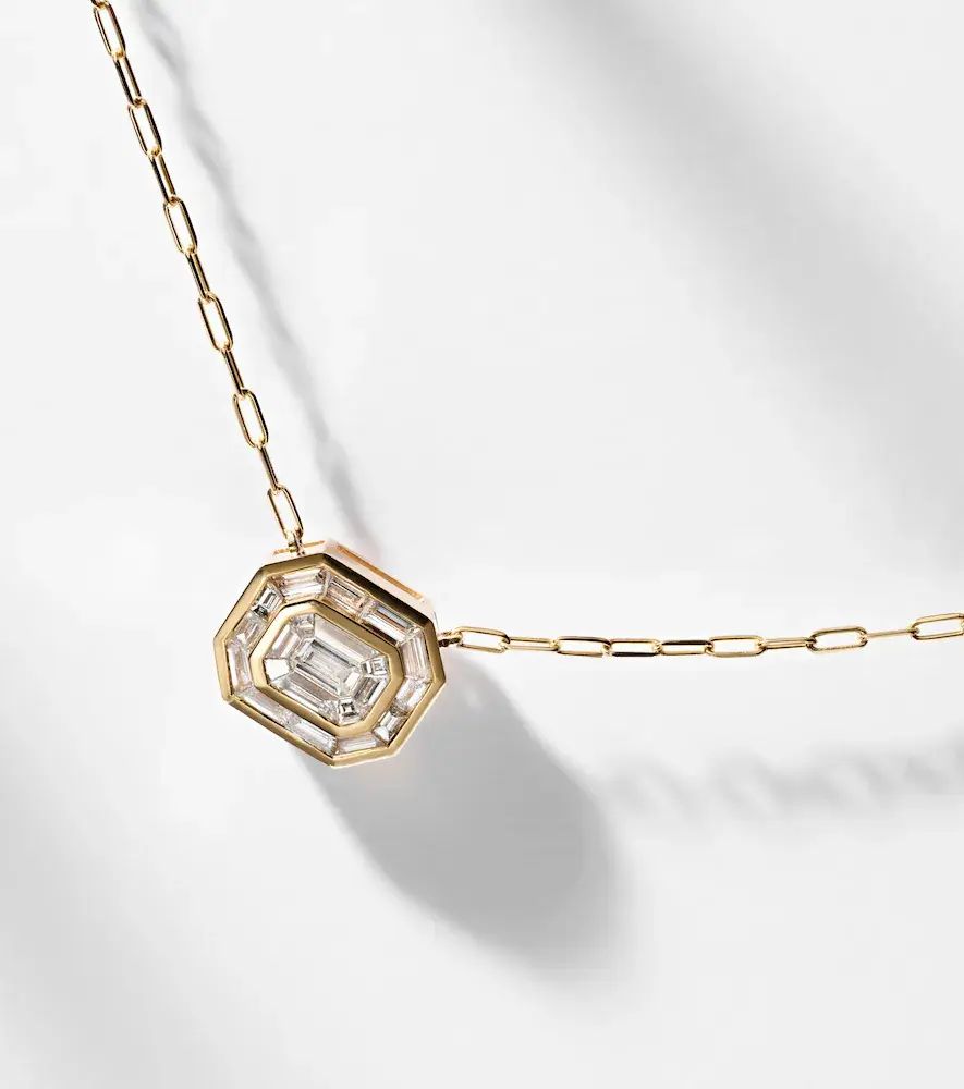 SHAY JEWELRY Illusion 18kt gold pendant necklace with diamonds | Thumbnail 6 SHAY JEWELRY Illusion 18kt gold pendant necklace with diamonds | Thumbnail 6