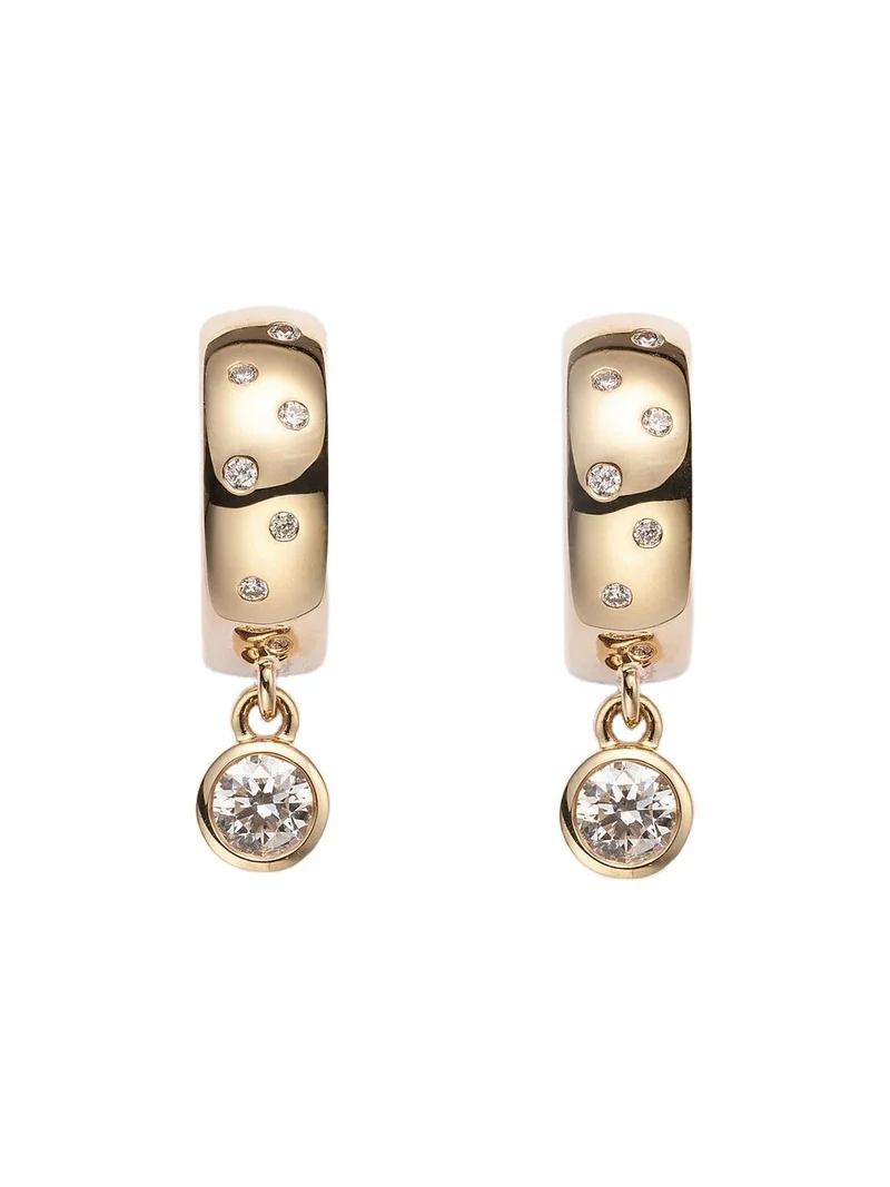14kt gold earrings with diamonds 14kt gold earrings with diamonds