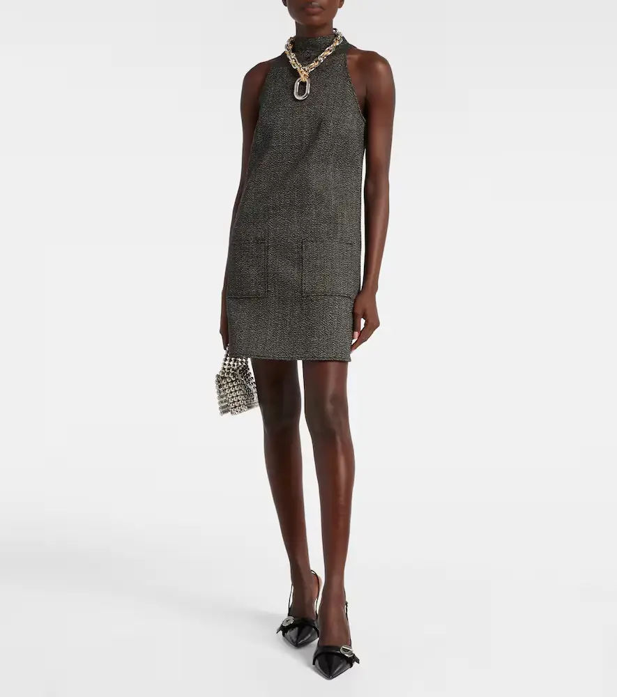 Courrèges Courrèges Heritage wool minidress | Thumbnail 2