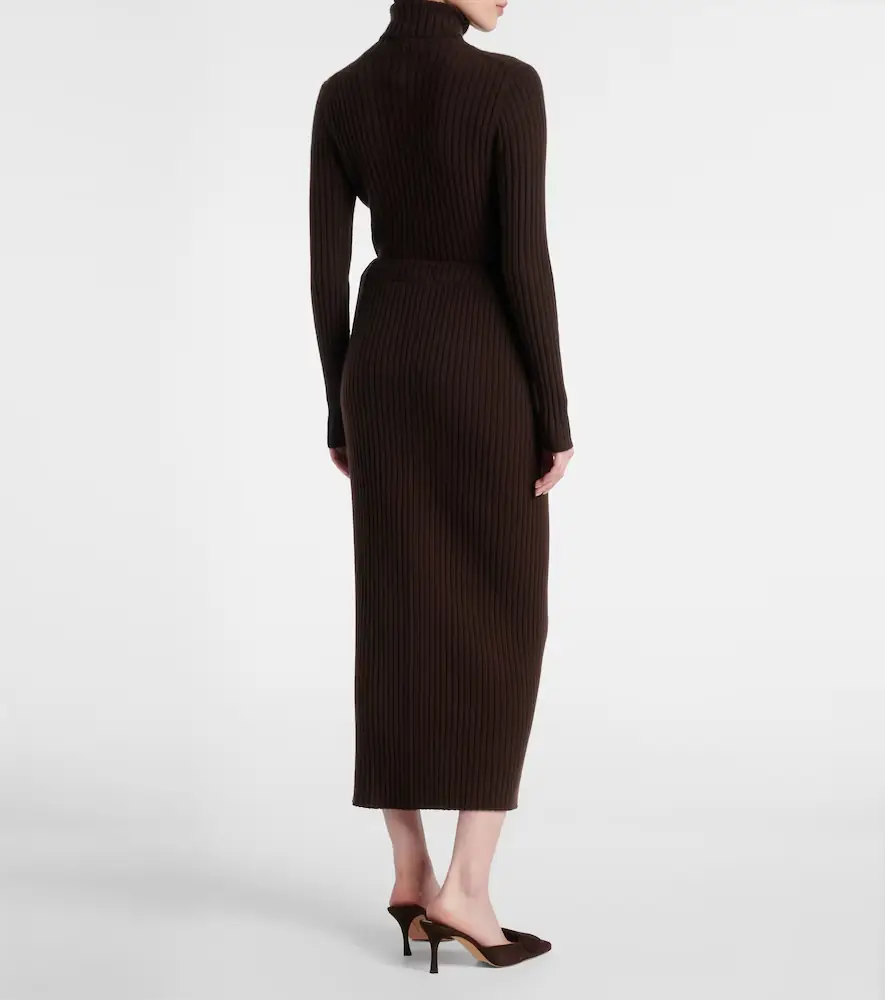 Jardin des Orangers Ribbed-knit cashmere maxi skirt | Thumbnail 5 Jardin des Orangers Ribbed-knit cashmere maxi skirt | Thumbnail 5