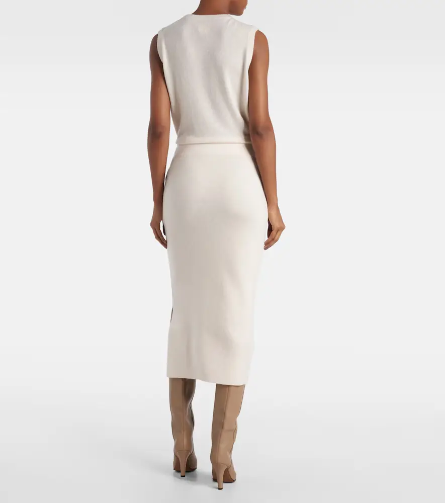 Jardin des Orangers Wool and cashmere midi skirt | Thumbnail 4 Jardin des Orangers Wool and cashmere midi skirt | Thumbnail 4