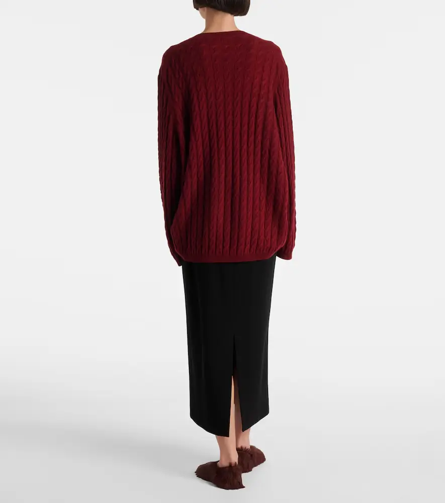 Jardin des Orangers Wool and cashmere sweater | Thumbnail 6