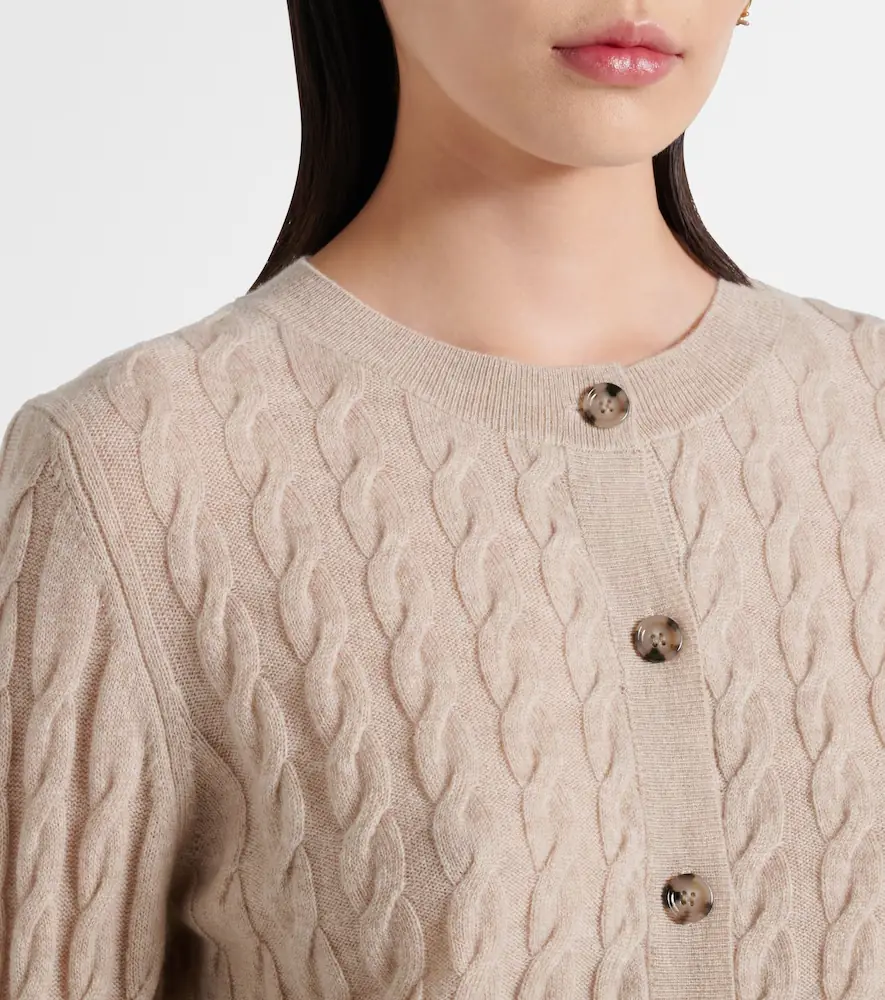 Jardin des Orangers Wool and cashmere cardigan | Thumbnail 4