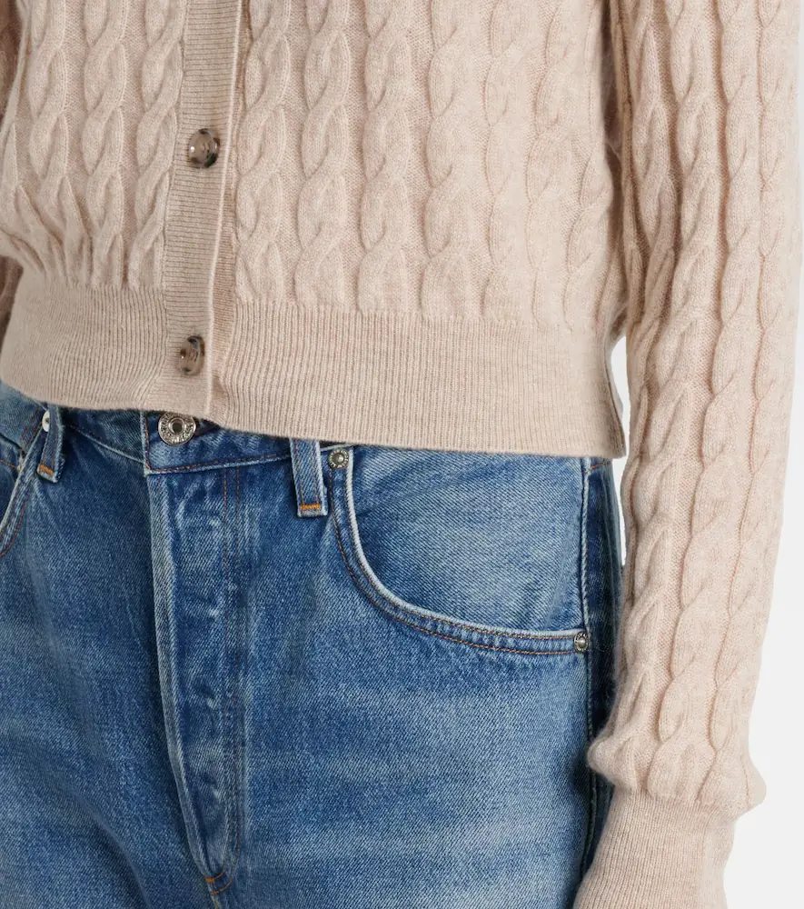 Jardin des Orangers Wool and cashmere cardigan | Thumbnail 5