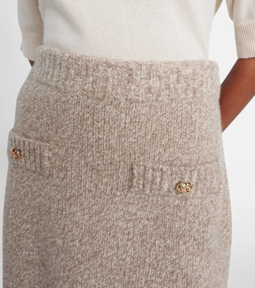 Jardin des Orangers Cashmere-blend miniskirt | Thumbnail 2