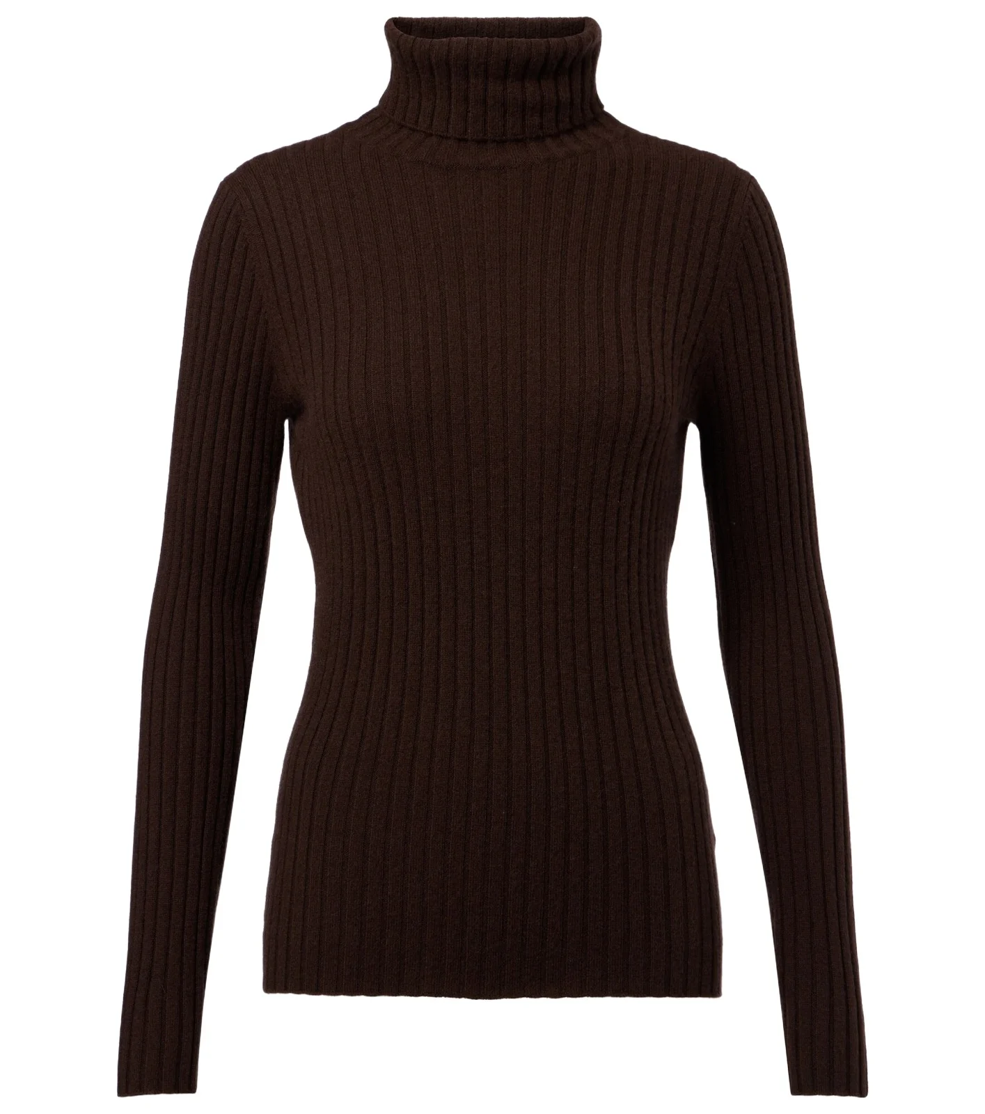 Ribbed-knit cashmere turtleneck Ribbed-knit cashmere turtleneck